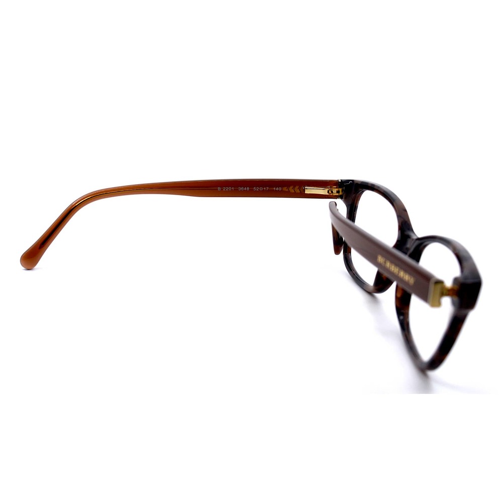 BURBERRY BE2201 3648 MARBLE BROWN AUTHENTIC WOMEN'S EYEGLASSES - Picture 8 of 12